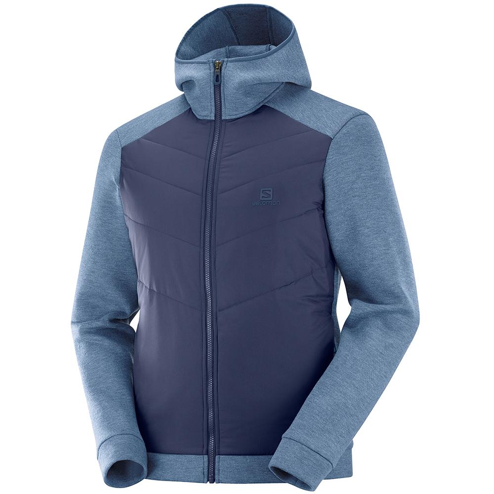 Salomon SIGHT HYBRID M Chaquetas Hombre - Oscuro - Colombia (72430-ZABD)